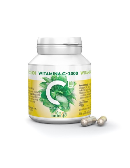 WITAMINA C 1000, JAN ORUBA, 60 KAPS- B&M