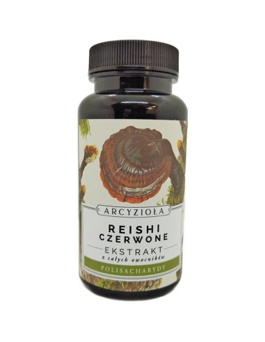 REISHI CZERWONE 50G - ARCYZIOŁA ROKITNIK I PRZYJACIELE