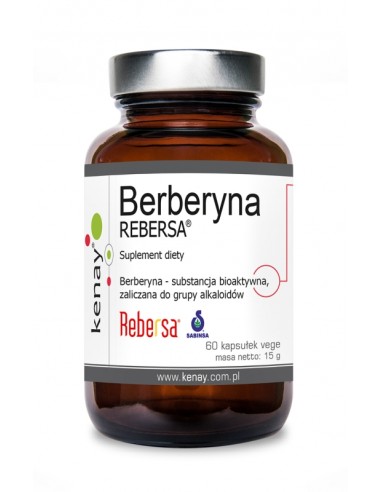 BERBERYNA REBERSA® (60 kapsułek - chlorowodorek berberyny) - KENAY
