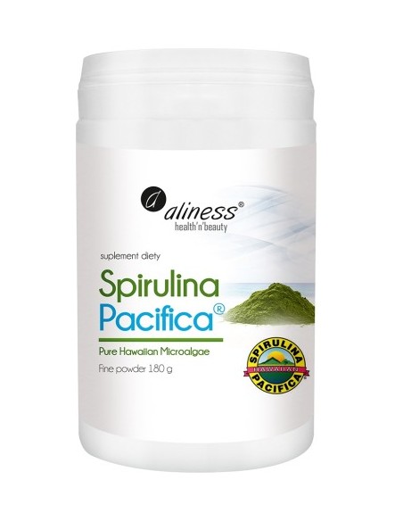 SPIRULINA HAWAJSKA Pacyfica® proszek 180g. - ALINESS