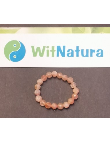 KAMIEŃ SŁONECZNY, PIERŚCIONEK, KULKA FASETOWANA 3MM