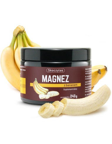 MAGNEZ Z BANANEM PROSZEK 240G - MAREK SKOCZYLAS