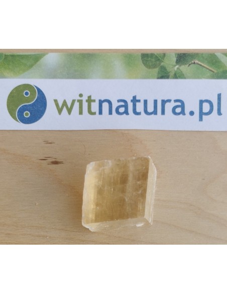 KALCYT OPTYCZNY SUROWA BRYŁKA MAŁA