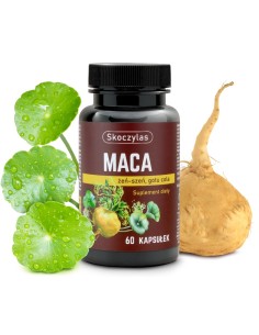 MACA + ŻEŃ-SZEŃ + GOTU COLA 60kaps. - MAREK SKOCZYLAS