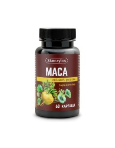 MACA + ŻEŃ-SZEŃ + GOTU COLA 60kaps. - MAREK SKOCZYLAS 2
