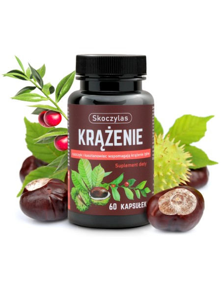 KRĄŻENIE, RUSZCZYK, DIOSMINA, KASZTANOWIEC 60kaps. - MAREK SKOCZYLAS