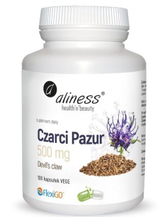 CZARCI PAZUR (Devil’s claw) 500 mg x 100 VEGE - ALINESS