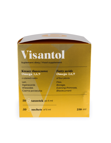 VISANTOL W SASZETKACH - VISANTO UKRYTE TERAPIE JERZY ZIĘBA