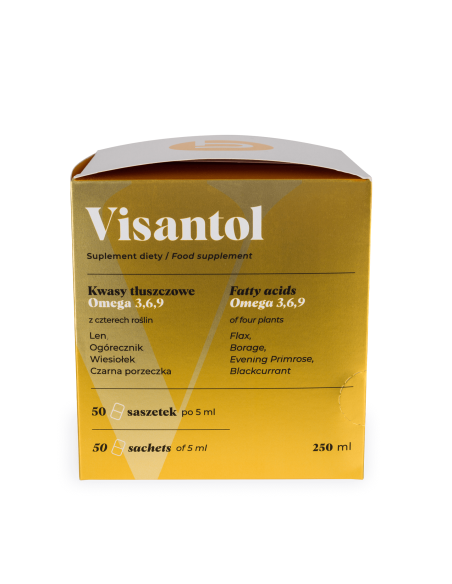 VISANTOL W SASZETKACH - VISANTO UKRYTE TERAPIE JERZY ZIĘBA