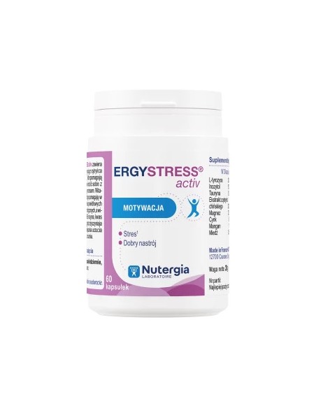 ERGYSTRESS ACTIV - 60 KAPS. - NUTERGIA