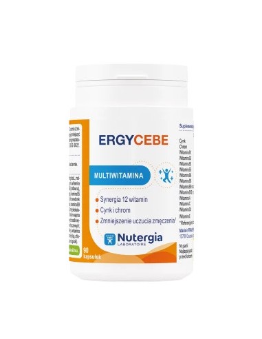 ERGYCEBE - MULTIWITAMINA 90 KAPS. - NUTERGIA