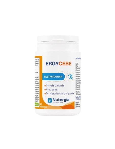 ERGYCEBE - MULTIWITAMINA 90 KAPS. - NUTERGIA