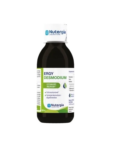 ERGYDESMODIUM - WSPARCIE WĄTROBY i DETOXU 250 ML - NUTERGIA