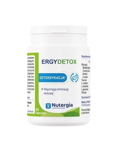ERGYDETOX - DETOKSYKACJA 60 KAPS. - NUTERGIA