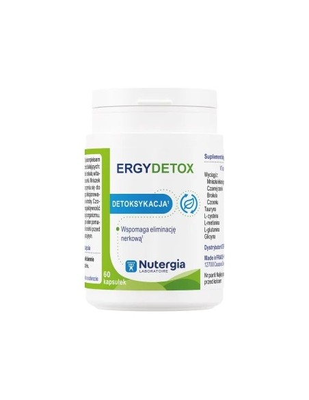 ERGYDETOX - DETOKSYKACJA 60 KAPS. - NUTERGIA