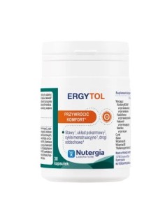 ERGYTOL - KOMFORT STAWÓW 30 KAPS. - NUTERGIA