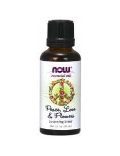 MIX OE - OLEJEK SPOKÓJ I MIŁOŚĆ KWIATÓW ( PEACE LOVE & FLOWERS ) 30ml ESSENTIAL OIL NOW FOODS