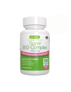 SUPER WITAMINA B12 -COMPLEX 180 tab. PODJĘZYKOWA - IGENNUS
