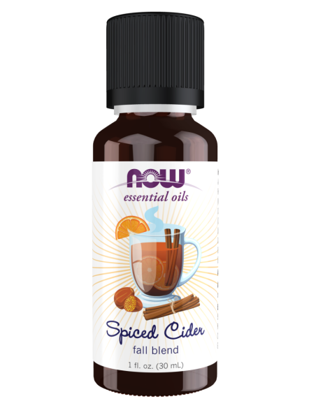 MIX OE - ROZGRZEJ MNIE ( SPICED CIDER BLEND OIL ) OLEJEK ETERYCZNY 30ML ESSENTIAL OIL - NOW FOODS