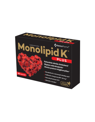 MONOLIPID K PLUS 30 KAPS. XENICO PHARMA