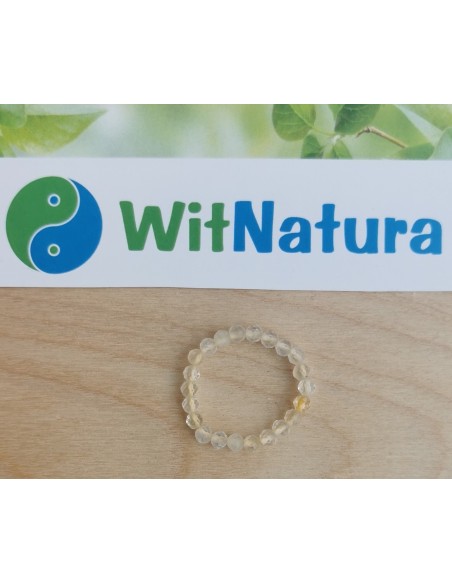 CYTRYN, PIERŚCIONEK, KULKA FASETOWANA 3MM