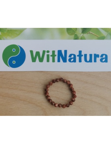 PIASEK PUSTYNI, PIERŚCIONEK, KULKA FASETOWANA 3MM