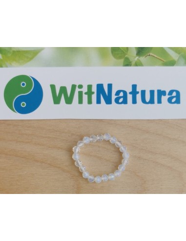 OPAL, PIERŚCIONEK, KULKA FASETOWANA 3MM