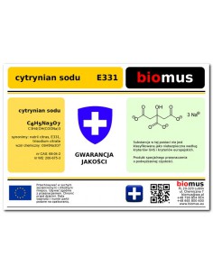 CYTRYNIAN SODU 0,5kg BIOMUS 2
