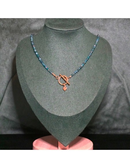 Naszyjnik Toggle Apatyt 3mm - Crystals Break