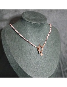 Naszyjnik Toggle Jaspis Dalmatyński 3mm - Crystals Break 2