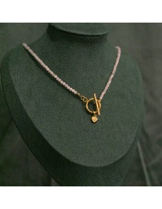 Naszyjnik Toggle Kamień Księżycowy 3mm - Crystals Break 2