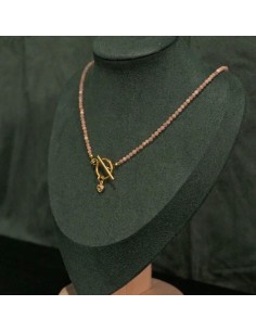 Naszyjnik Toggle Kamień Słoneczny 3mm - Crystals Break 2