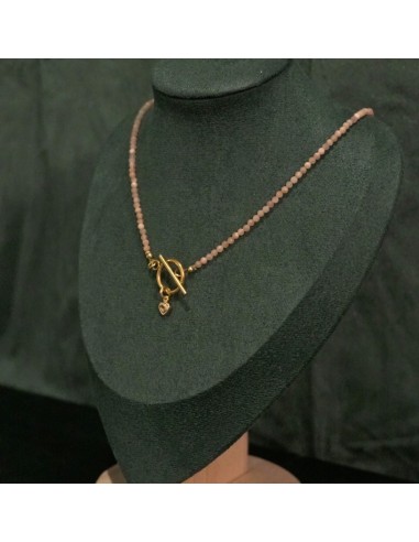 Naszyjnik Toggle Kamień Słoneczny 3mm - Crystals Break