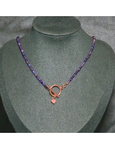 Naszyjnik Toggle Lapis Lazuli 3mm - Crystals Break 2