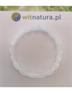 KRYSZTAŁ GÓRSKI, BRANOSOLETKA, PĘKATE PASTYLKI 14/12MM 2