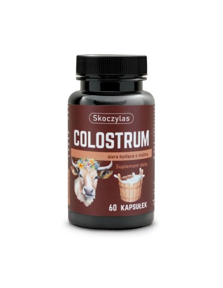 COLOSTRUM SIARA BYDLĘCA Z INULINĄ 60kaps. - MAREK SKOCZYLAS