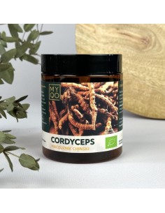 CORDYCEPS SINENSIS BIO, EKSTRAKT W PROSZKU 100G - MYQO