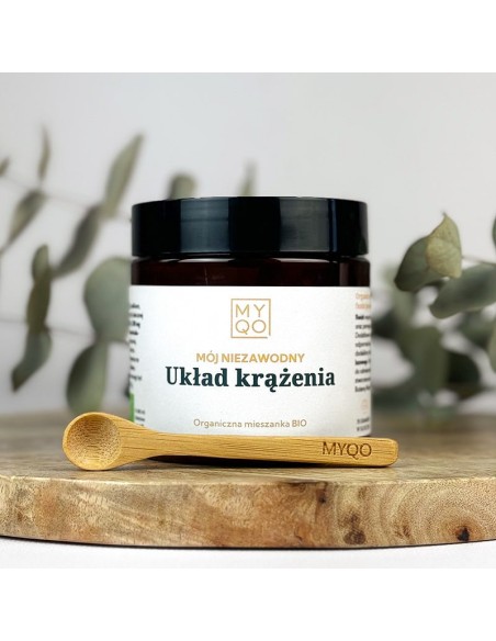 MÓJ NIEZAWODNY UKŁAD KRĄŻENIA - EKSTRAKT BIO : REISHI, BOCZNIAK, USZAK 70G - MYQO
