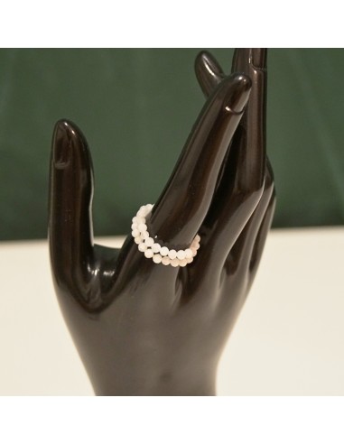 Pierścionek Kamień Księżycowy 3mm 2 SZTUKI - Crystals Break