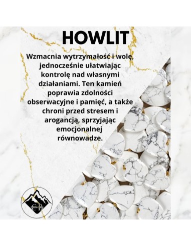 Bransoletka Howlit 8mm - Crystals Break