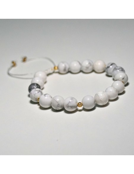 Bransoletka Howlit 8mm - Crystals Break