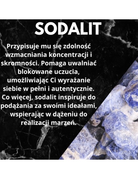 Bransoletka Sodalit 8mm - Crystals Break