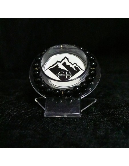 Bransoletka Turmalin Czarny 8mm - Crystals Break