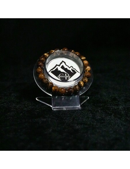Bransoletka Tygrysie Oko 8mm - Crystals Break