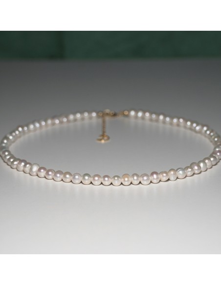 Naszyjnik Perły Naturalne 6mm - Crystals Break