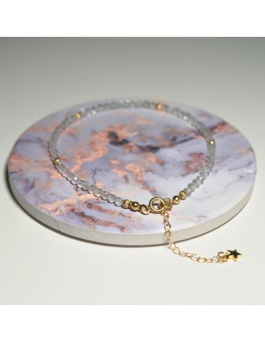 Bransoletka Noga Kryształ Górski 3mm - Crystals Break