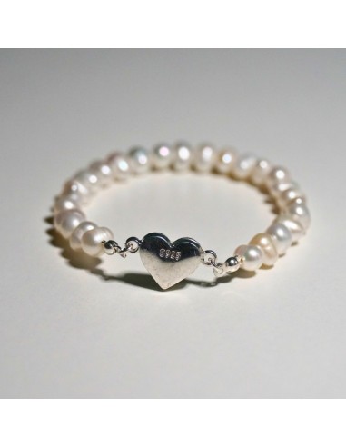 Bransoletka Perły Naturalne „Serce” 6mm - Crystals Break