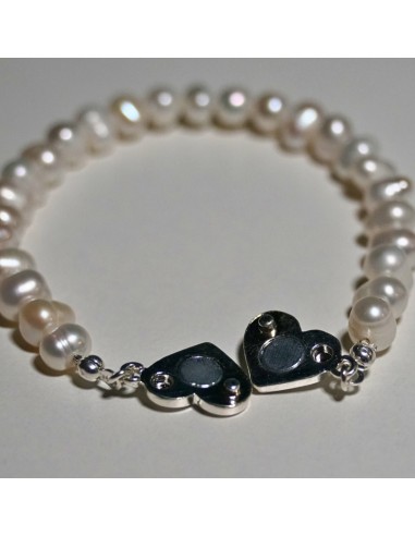 Bransoletka Perły Naturalne „Serce” 6mm - Crystals Break