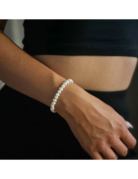 Bransoletka Perły Naturalne 6mm - Crystals Break