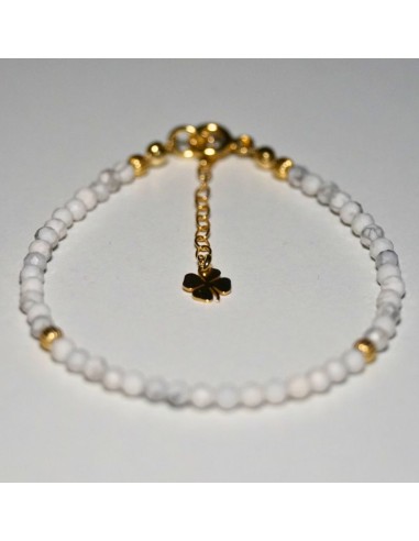 Bransoletka Szczęścia Howlit 3mm - Crystals Break